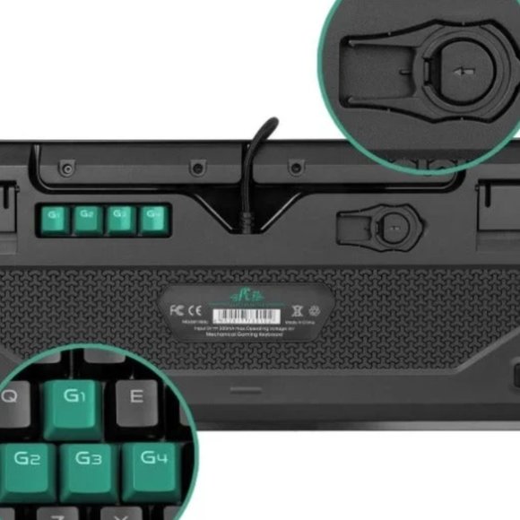 Mechanical Gaming Keyboard, blue switches - Picture 3 of 3